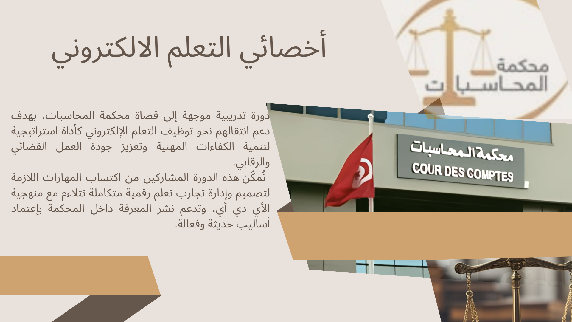 Formation des spécialistes en E-Learning